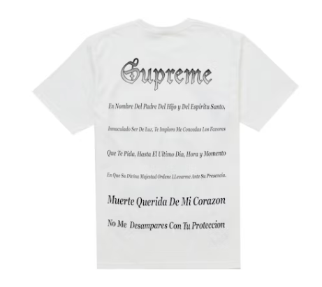Supreme Grim Reaper Tee White