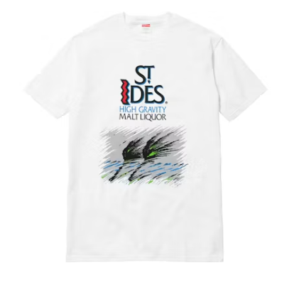Supreme St Ides Tee White