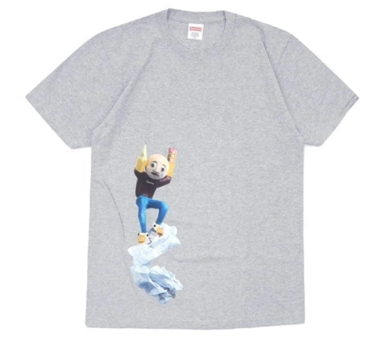 Supreme Mike Hill Regretter Tee Grey