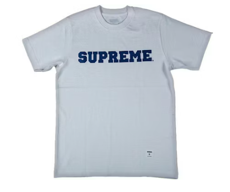 Supreme Collegiate Tee White