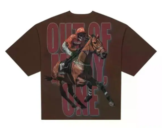 Godspeed Thoroughbred Tee Brown