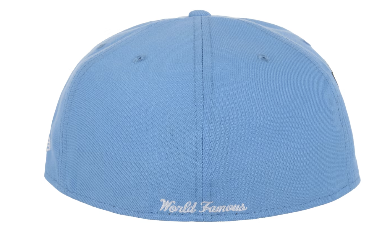 Supreme Shop Box Logo New Era 59Fifty Fitted Hat Light Blue