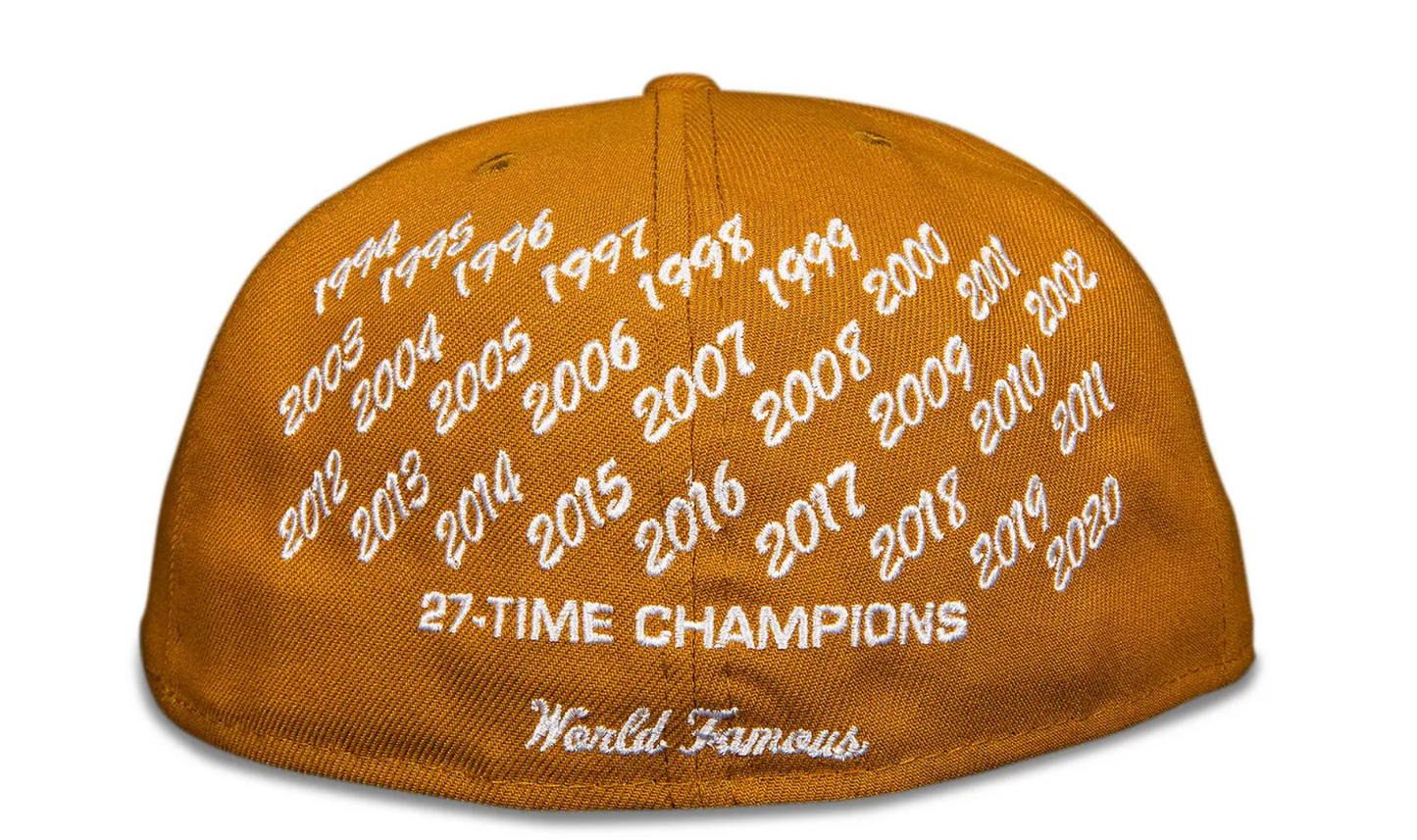 Supreme Champions Box Logo New Era Wheat