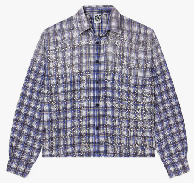Vale Forever Blizzard Flannel Light Blue