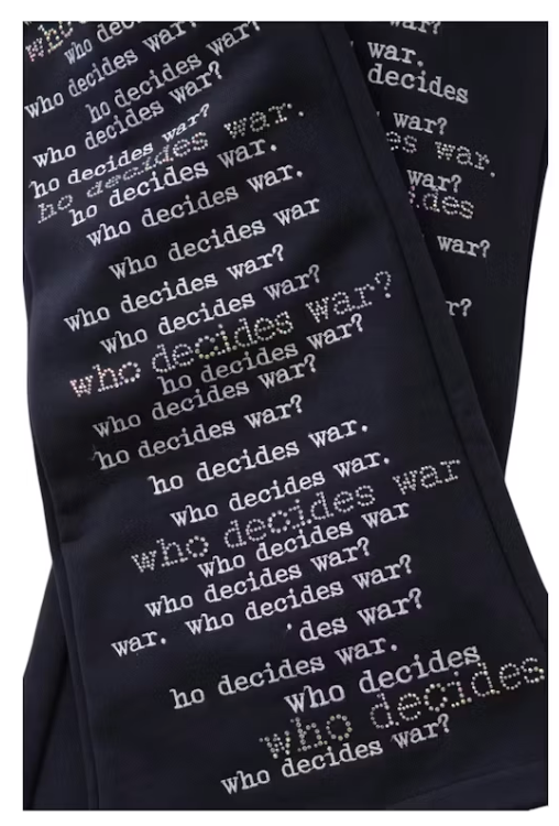 Who Decides War WDW Scripture Sweatpants Navy