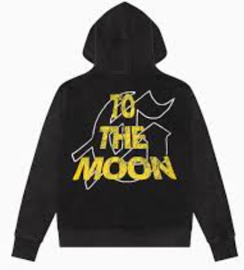 Godspeed No Looking Back Hoodie Black Yellow