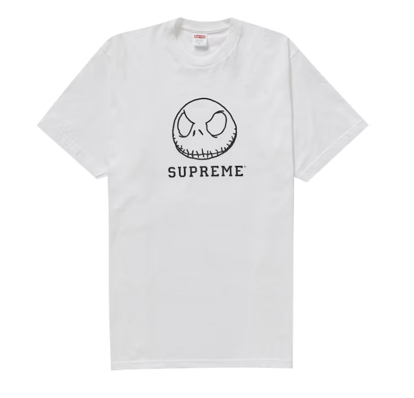 Supreme Skeleton Tee (FW23) White