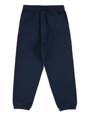Supreme Satin Applique Sweatpant (SS26) Washed Navy