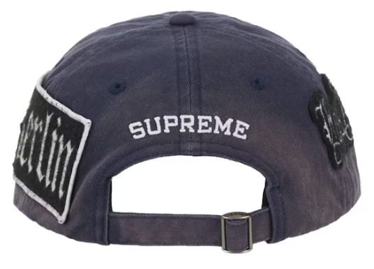 Supreme City Patches 6-Panel Hat Navy