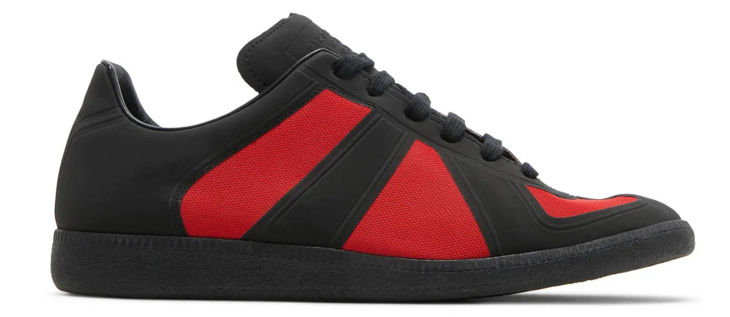 Maison Margiela Replica Sneakers Two Tone Red Black