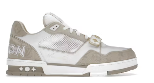 Louis Vuitton Trainer Beige White