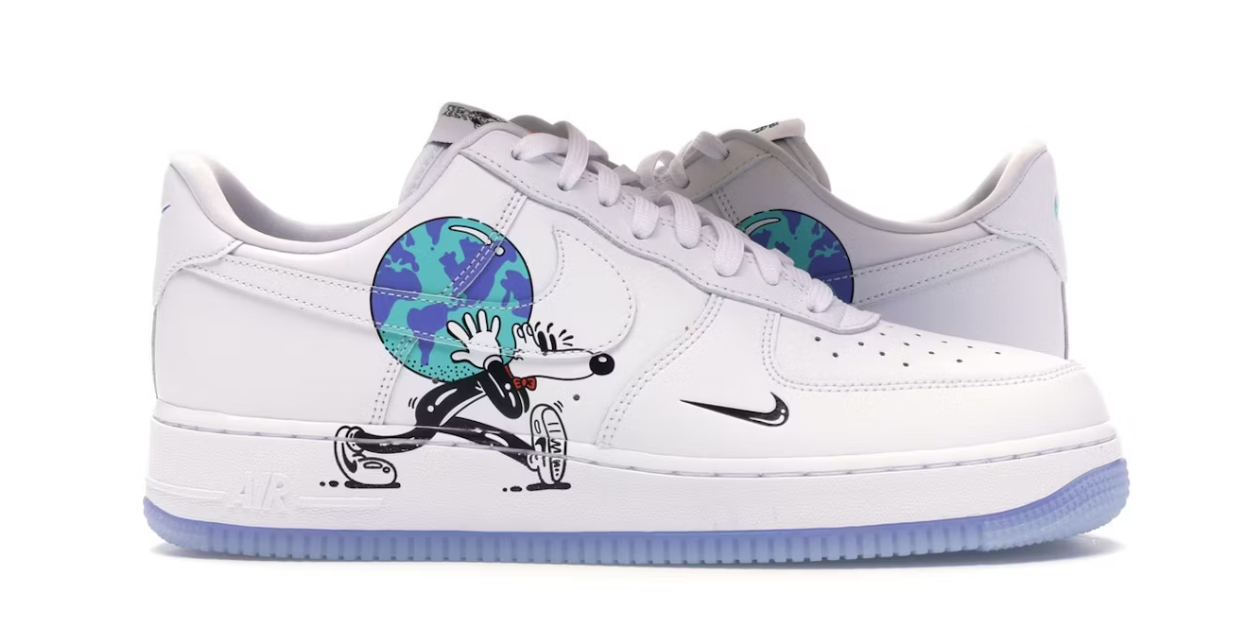 Nike Air Force 1 Flyleather Steve Harrington Earth Day (2019)