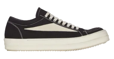 Rick Owens DRKSHDW Vintage Laceless Low Black Milk