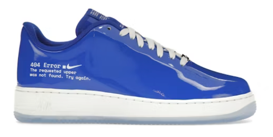 Nike Air Force 1 Low .SWOOSH 404 Error