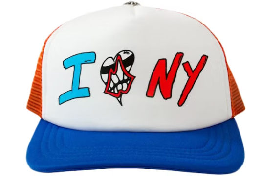 Chrome Hearts Matty Boy Sex Records I Love NY Trucker Hat Red/White/Blue