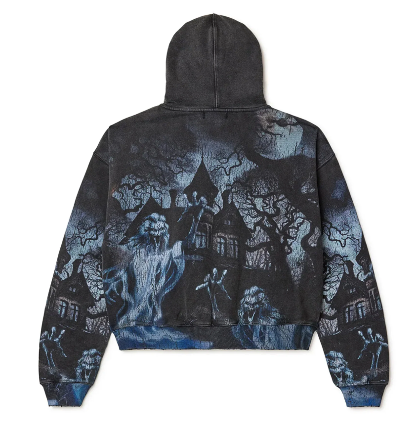 Vale Forever Casper Zip Up Hoodie Black