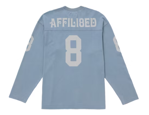 Supreme Affiliated L/S Football Top Slate