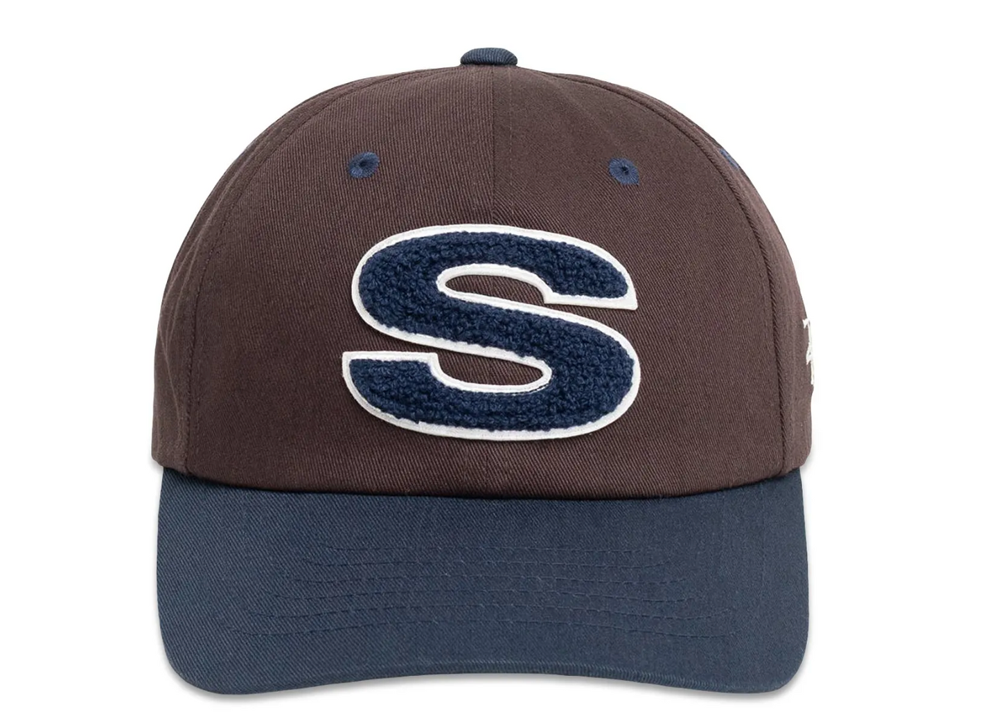Stussy Low Profile Chenille S Snapback Dark Brown