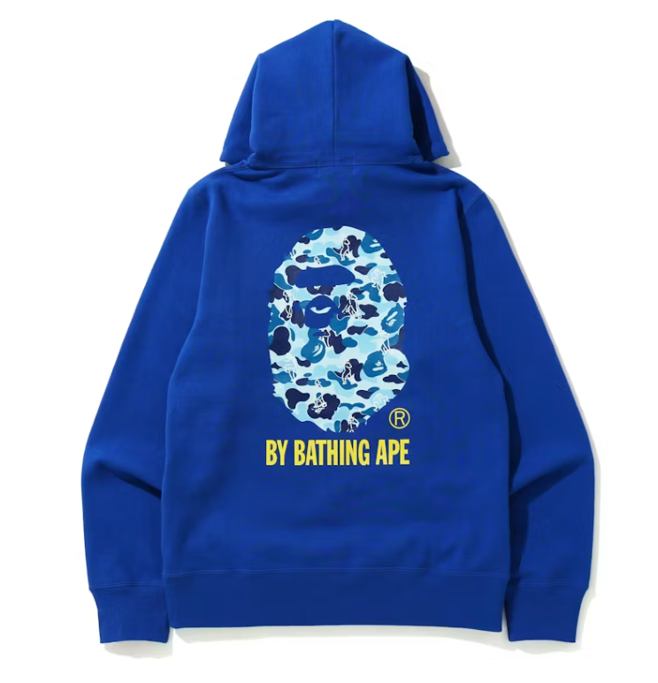 BAPE x The Fresh Prince Pullover Hoodie Blue