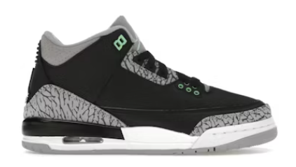 Jordan 3 Retro Green Glow (GS)