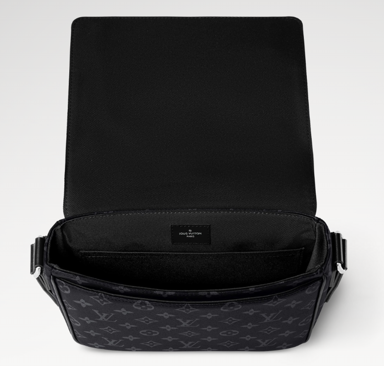 Louis Vuitton District PM Messenger Crossbody Bag Monogram Eclipse