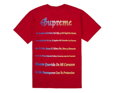 Supreme Grim Reaper Tee Red