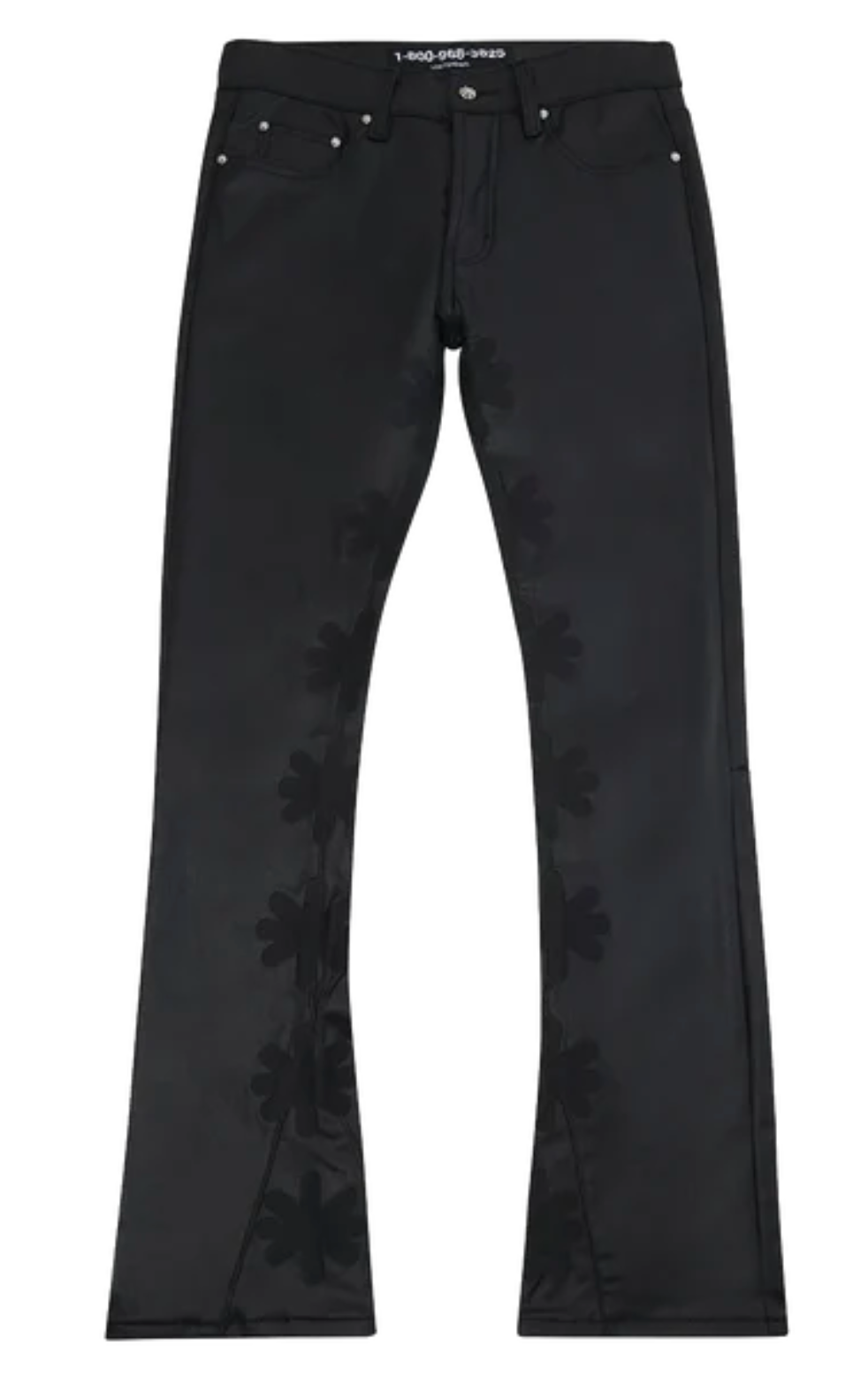 Lost Shdws Wax Jeans Black