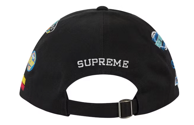 Supreme Sponsors 6-Panel Black