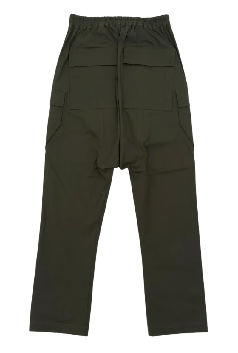 Rick Owens Cargo Pants Moss