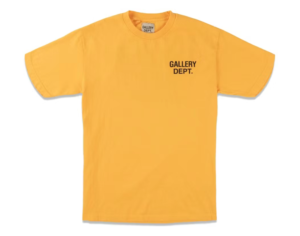 Gallery Dept. Vintage Souvenir T-Shirt Yellow