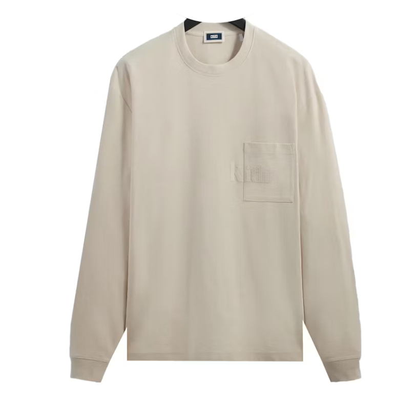 Kith Long Sleeve Quinn Tee Sediment