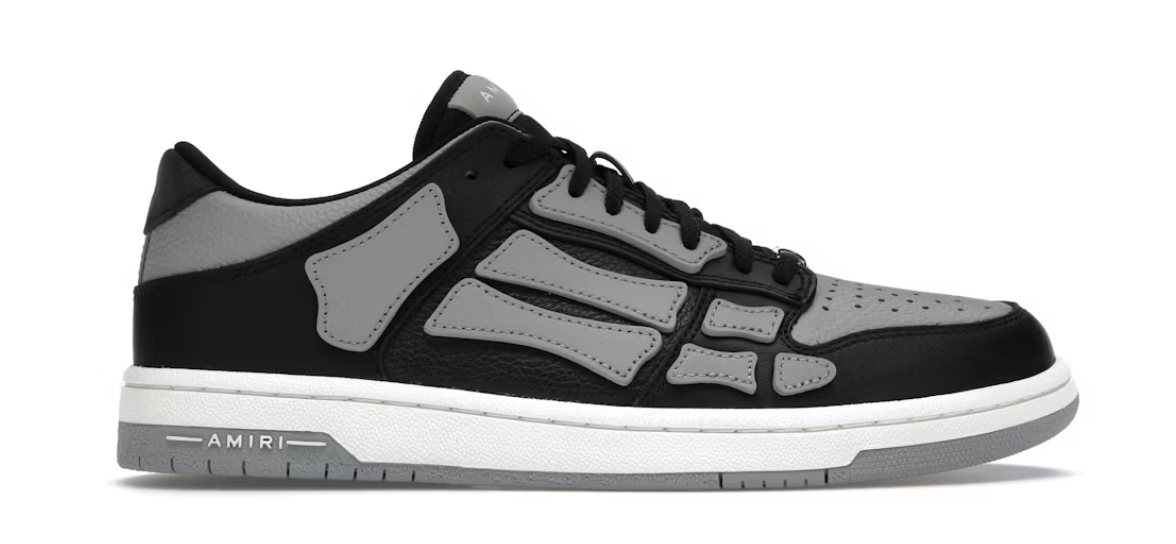 AMIRI Skel Top Low Black Grey