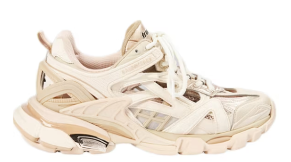 Balenciaga Track.2 Beige Metallic (Women's)