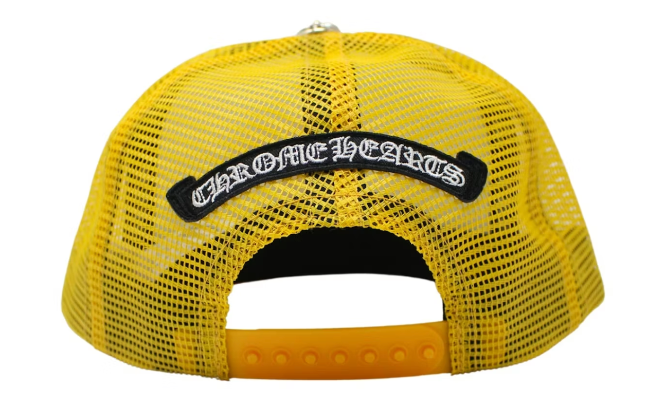 Chrome Hearts King Taco Trucker Hat Yellow/White/Red
