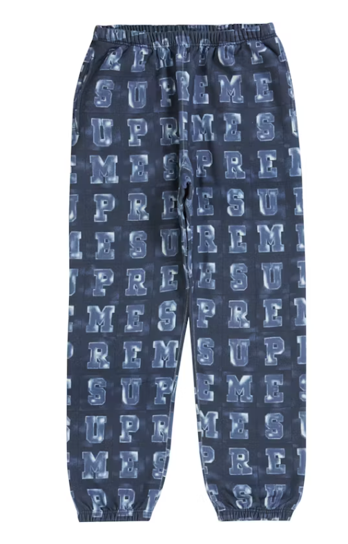 Supreme Blocks Sweatpant Navy