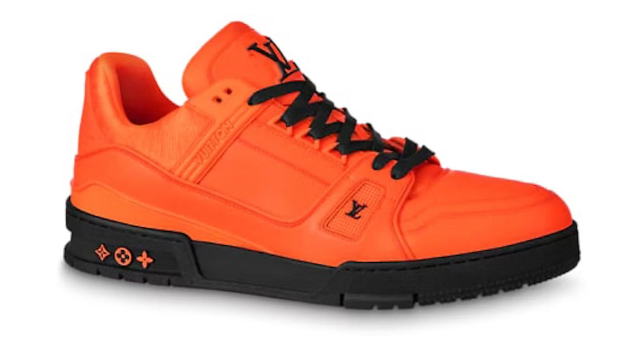 Louis Vuitton LV Trainer Orange Black
