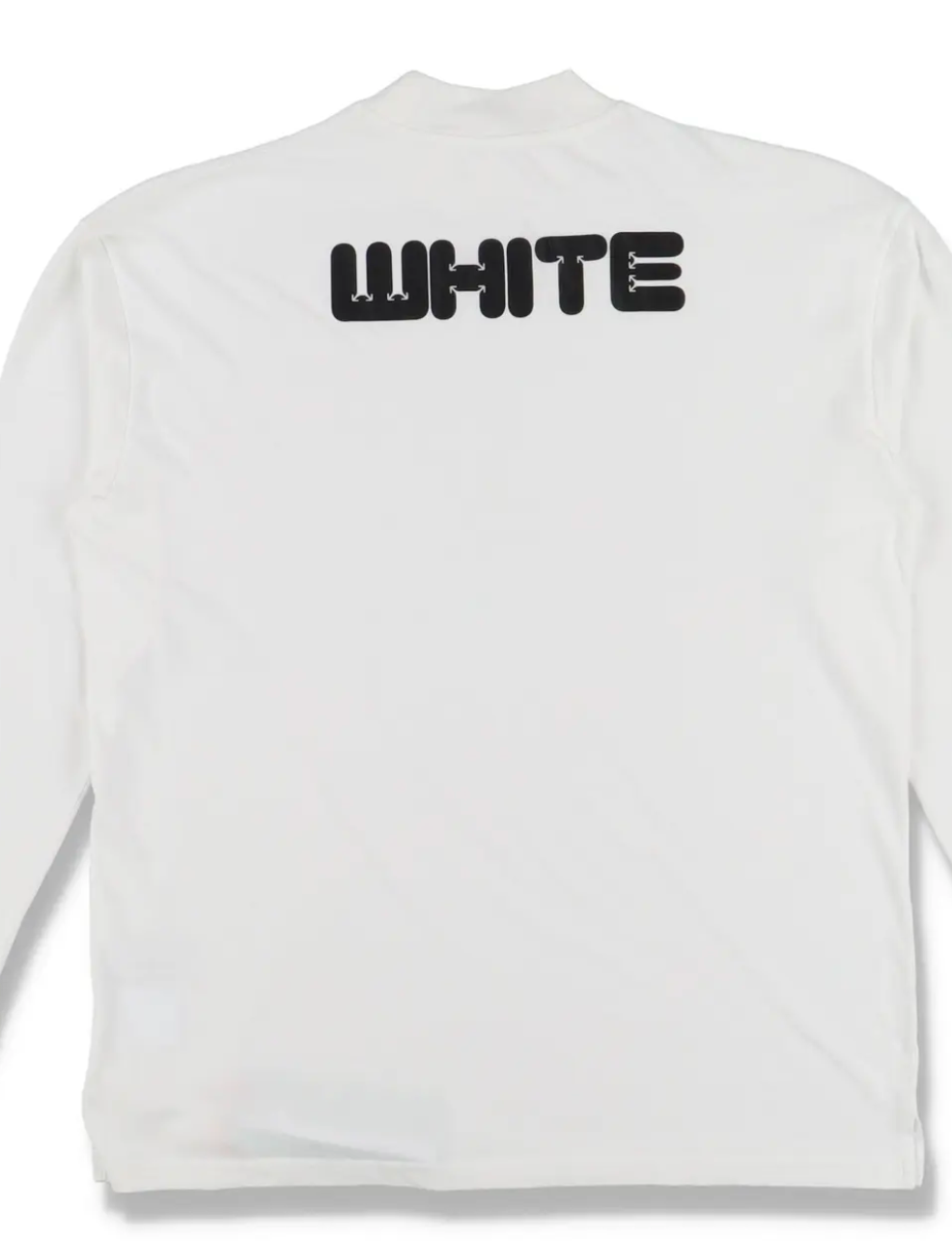 Off-White White Arrows Font T-Shirt White