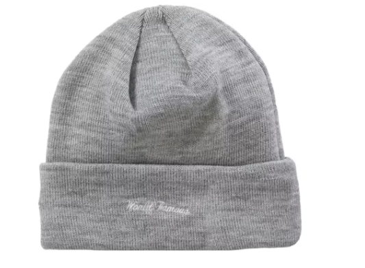 Supreme New Era Box Logo Beanie (FW23) Heather Grey