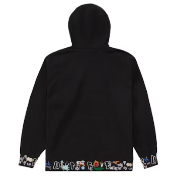 Supreme AOI Icons Hooded Sweatshirt Black