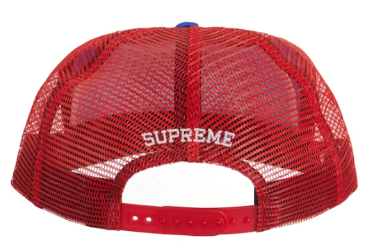 Supreme Silk Mesh Back 5 Panel Royal