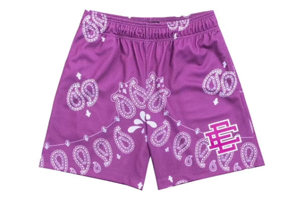 Eric Emanuel Basic/Core Paisley Short Purple
