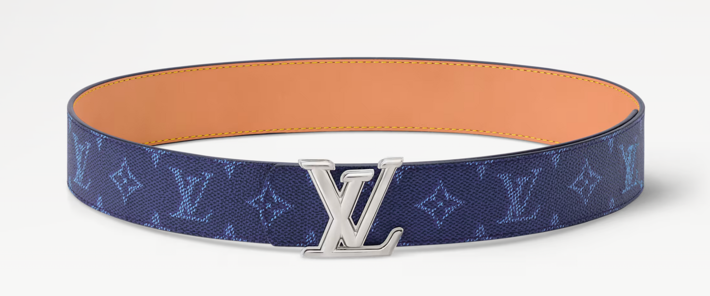 LV Dimension Monogram Heritage 40mm Reversible Belt