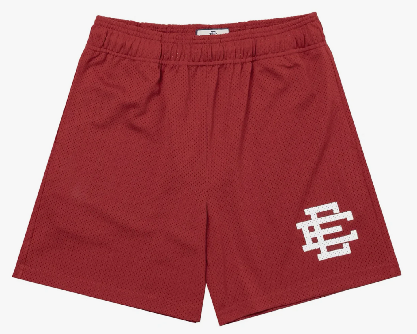 Eric Emanuel Basic Shorts Dark Red/White