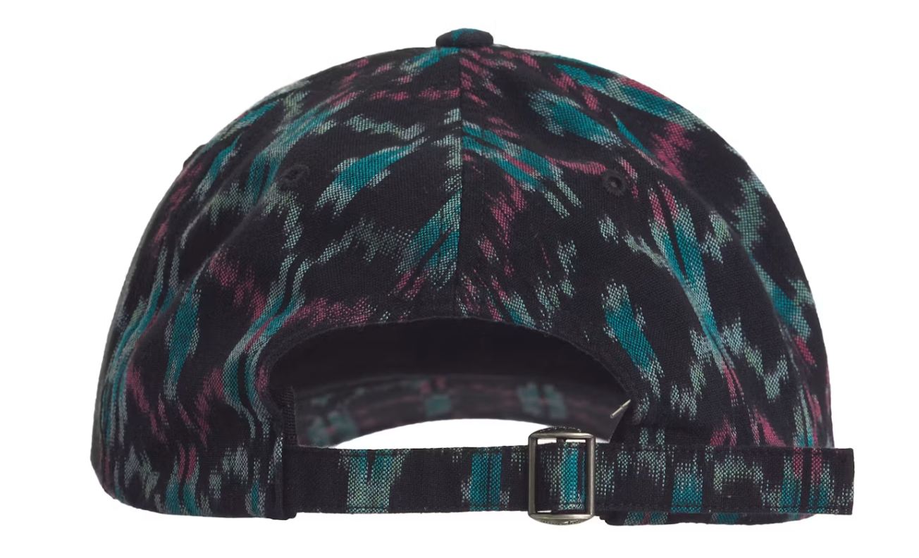 Supreme Ikat 6-Panel Black