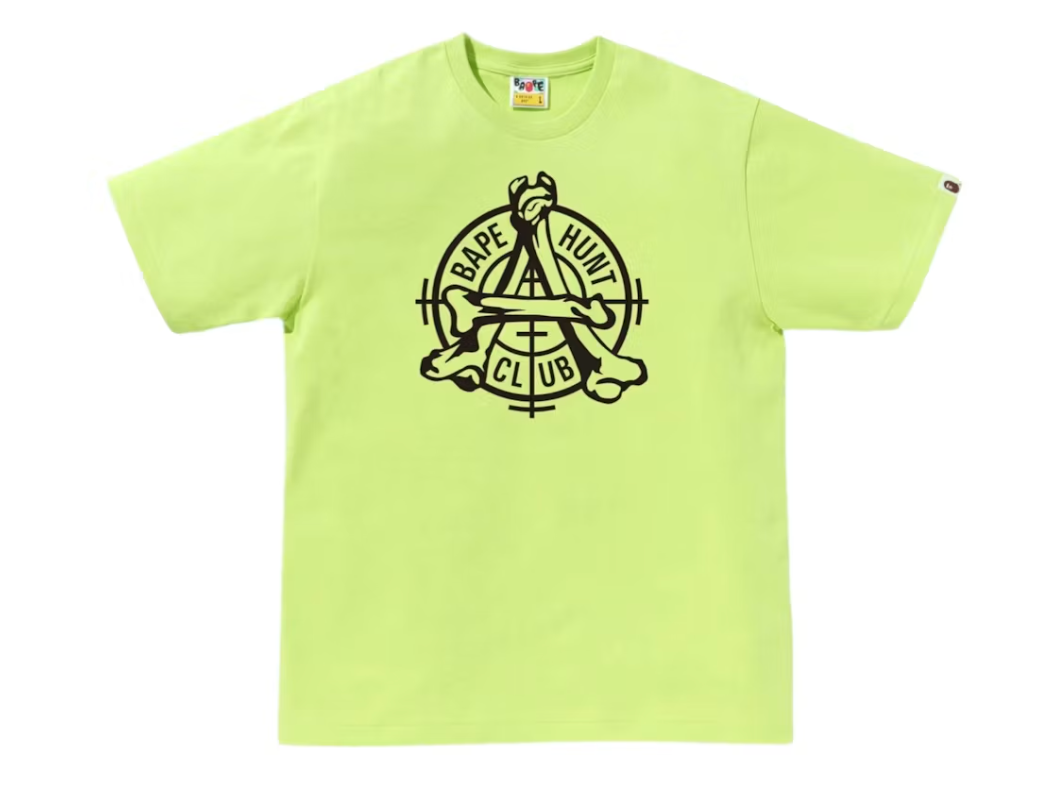 BAPE Hunt Club Tee Green/Light