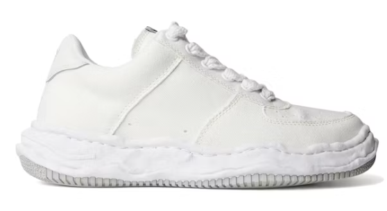 Maison Mihara Yasuhiro Wayne OG Sole Canvas Low White