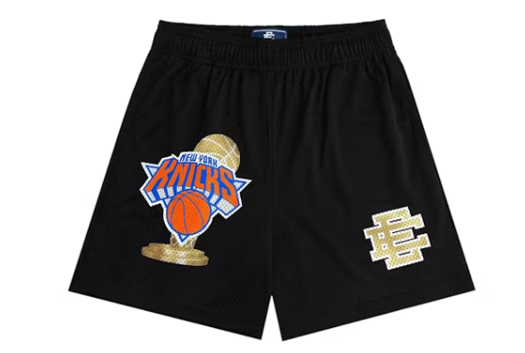 Eric Emanuel x New York Knicks Champ Shorts Black/Gold
