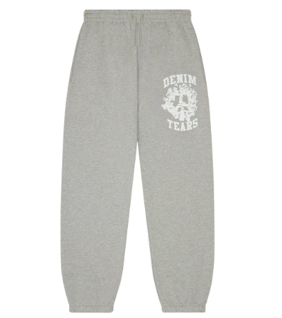 Denim Tears Denim University Zip Hoodie Sweatsuit Grey