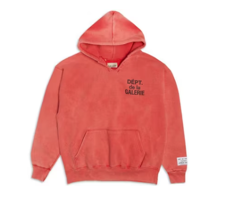 Gallery Dept. Vintage French Pullover Hoodie Red