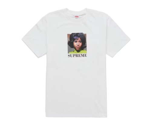 Supreme Aretha Tee White